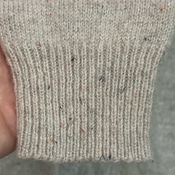 Cavalini Women's Button Cardigan Sweater xs Pockets Metallic Thread Shimmer - Picture 9 of 16